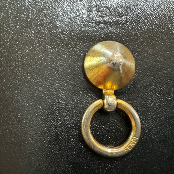 Fendi Black Leather By the Way Zip Around Long Wallet - Picture 4 of 13